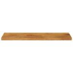 vidaXL Stolová doska 80x20x3,8 cm obdĺžniková masívna mangová farba – Obrázok 3