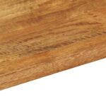 vidaXL Stolová doska 80x20x3,8 cm obdĺžniková masívna mangová farba – Obrázok 7