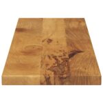 vidaXL Stolová doska 110x20x3,8 cm obdĺžniková, masívne drevo mango – Obrázok 4