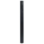 vidaXL Koberec obdĺžnikový čierny 60x300 cm bambusový – Obrázok 3