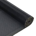 vidaXL Koberec obdĺžnikový čierny 60x300 cm bambusový – Obrázok 5