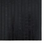 vidaXL Koberec obdĺžnikový čierny 60x300 cm bambusový – Obrázok 6