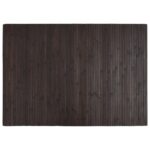 vidaXL Koberec obdĺžnikový tmavohnedý 70x100 cm bambusový – Obrázok 2