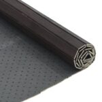vidaXL Koberec obdĺžnikový tmavohnedý 70x100 cm bambusový – Obrázok 5