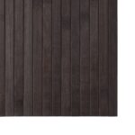 vidaXL Koberec obdĺžnikový tmavohnedý 70x200 cm bambusový – Obrázok 6