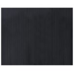 vidaXL Koberec obdĺžnikový čierny 80x100 cm bambusový – Obrázok 2