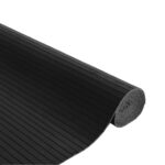 vidaXL Koberec obdĺžnikový čierny 80x100 cm bambusový – Obrázok 4