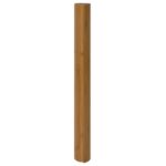 vidaXL Koberec obdĺžnikový hnedý 100x100 cm bambusový – Obrázok 3