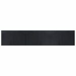 vidaXL Koberec obdĺžnikový čierny 60x300 cm bambusový – Obrázok 2
