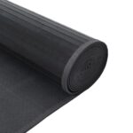 vidaXL Koberec obdĺžnikový sivý 70x100 cm bambusový – Obrázok 5