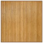 vidaXL Štvorcový koberec prírodný 100x100 cm bambus – Obrázok 2