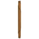 vidaXL Okrúhly koberec hnedý 60 cm bambusový – Obrázok 3