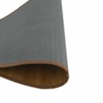 vidaXL Okrúhly koberec hnedý 60 cm bambusový – Obrázok 5