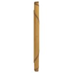 vidaXL Okrúhly koberec prírodný 80 cm bambus – Obrázok 3