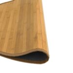 vidaXL Okrúhly koberec prírodný 80 cm bambus – Obrázok 4