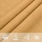vidaXL Slnečná plachta 160 g/m² lichobežníkový piesok 4/5x3 m HDPE – Obrázok 8