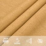vidaXL Slnečná plachta 160 g/m² lichobežníkový piesok 4/5x4 m HDPE – Obrázok 8