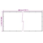 vidaXL Sieť na príves zelená 2x3 m HDPE – Obrázok 7