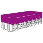 vidaXL Sieť na príves zelená 3x6 m HDPE – Obrázok 5