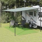 vidaXL Stanový koberec svetlozelený 250x350 cm HDPE