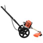 vidaXL Krovinorez s kolesami oranžový 52 cm3 1,45 kW – Obrázok 3