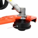 vidaXL Krovinorez s kolesami oranžový 52 cm3 1,45 kW – Obrázok 6