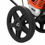 vidaXL Krovinorez s kolesami oranžový 52 cm3 1,45 kW – Obrázok 8