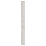 vidaXL Membrána proti burine biela 1,5 x 10 m PP