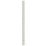 vidaXL Protiburinová membrána biela 2x5 m PP