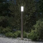 vidaXL Stĺpikové svietidlo 110 cm nehrdzavejúca oceľ IP44