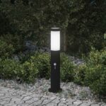 vidaXL Stĺpikové svietidlo so senzorom 50 cm nehrdzavejúca oceľ IP44