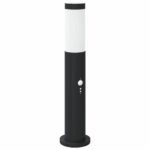 vidaXL Stĺpikové svietidlo so senzorom 50 cm nehrdzavejúca oceľ IP44 – Obrázok 2