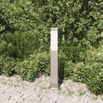 vidaXL Stĺpikové svietidlo 50 cm nehrdzavejúca oceľ IP44 – Obrázok 3