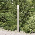 vidaXL Stĺpikové svietidlo so senzorom 110 cm nehrdzavejúca oceľ IP44 – Obrázok 3