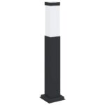 vidaXL Stĺpikové svietidlo 50 cm čierne IP44 – Obrázok 5