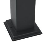 vidaXL Stĺpikové svietidlo 50 cm čierne IP44 – Obrázok 9