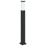 vidaXL Stĺpikové svietidlo 80 cm čierne IP44 – Obrázok 2