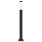 vidaXL Stĺpikové svietidlo 80 cm čierne IP44 – Obrázok 4