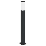 vidaXL Stĺpikové svietidlo 80 cm čierne IP44 – Obrázok 5