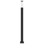 vidaXL Stĺpikové svietidlo 110 cm čierne IP44 – Obrázok 4