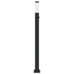 vidaXL Stĺpikové svietidlo so senzorom 110 cm čierne IP44 – Obrázok 4