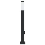 vidaXL Stĺpikové svietidlo so zásuvkou 80 cm čierne IP44 – Obrázok 4