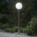 vidaXL Stĺpikové svietidlo 120 cm nehrdzavejúca oceľ IP44