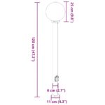 vidaXL Stĺpikové svietidlá so zásuvkou 3 ks 120 cm nehrdzavejúca oceľ IP44 – Obrázok 10