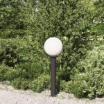 vidaXL Stĺpikové svietidlo 80 cm čierne IP44 – Obrázok 3