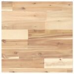 vidaXL Stolová doska štvorcová 40x40x2 cm masívne drevo akácia – Obrázok 4