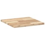 vidaXL Stolová doska štvorcová 40x40x2 cm masívne drevo akácia – Obrázok 7