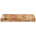 vidaXL Stolová doska štvorcová 40x40x4 cm masívne drevo akácia – Obrázok 6