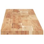 vidaXL Obdĺžniková stolová doska 120x20x2 cm masívne akáciové drevo – Obrázok 6