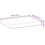 vidaXL Stolová doska 40x30x4 cm obdĺžniková masívna akácia – Obrázok 9